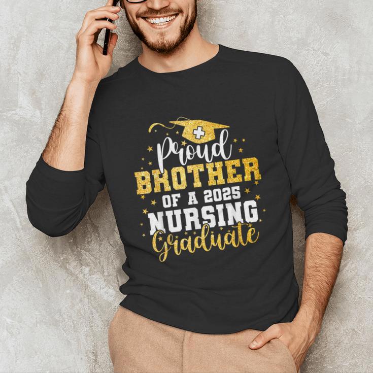 Proud Brother Class Of 2025 Nursing Graduate Graduation Unisex Long Sleeve T-Shirt