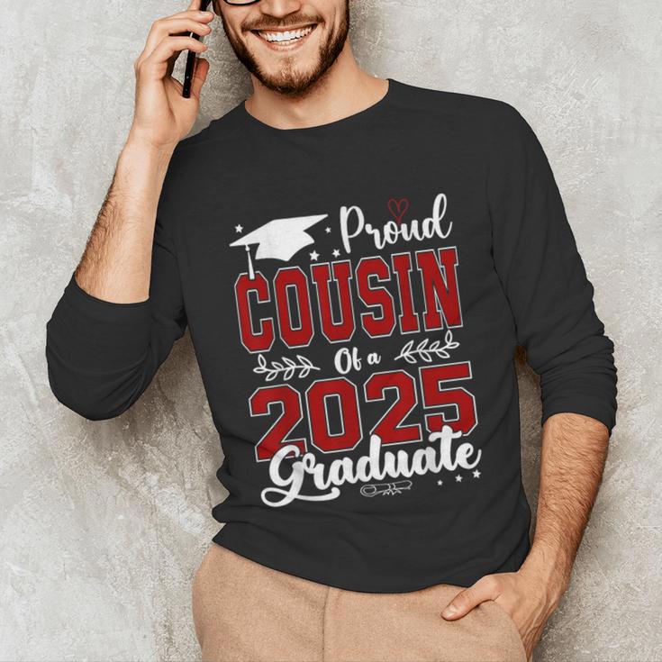 Proud Cousin Of A 2025 Graduate For Graduation Unisex Long Sleeve T-Shirt