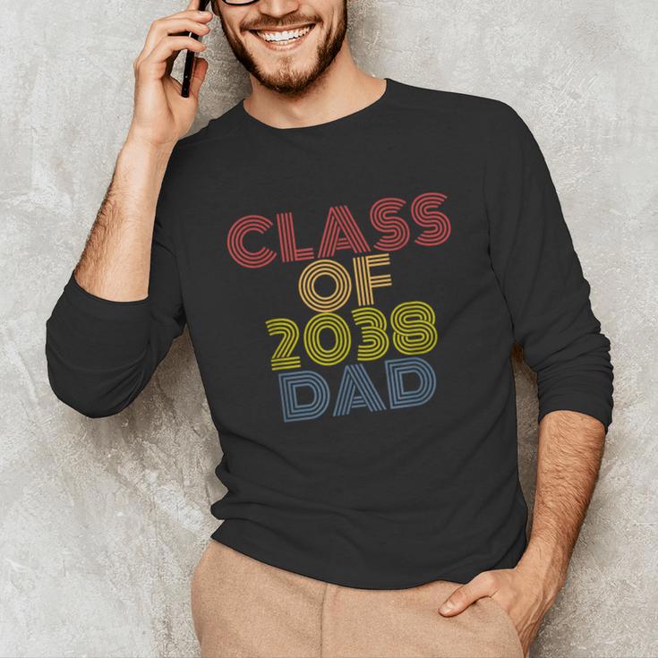 Proud Dad Of A Class Of 2038 Graduate Senior Graduation Unisex Long Sleeve T-Shirt