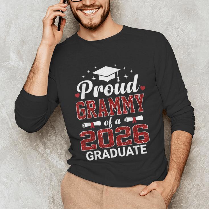 Proud Grammy Of A 2026 Graduate Class Of Graduation Unisex Long Sleeve T-Shirt