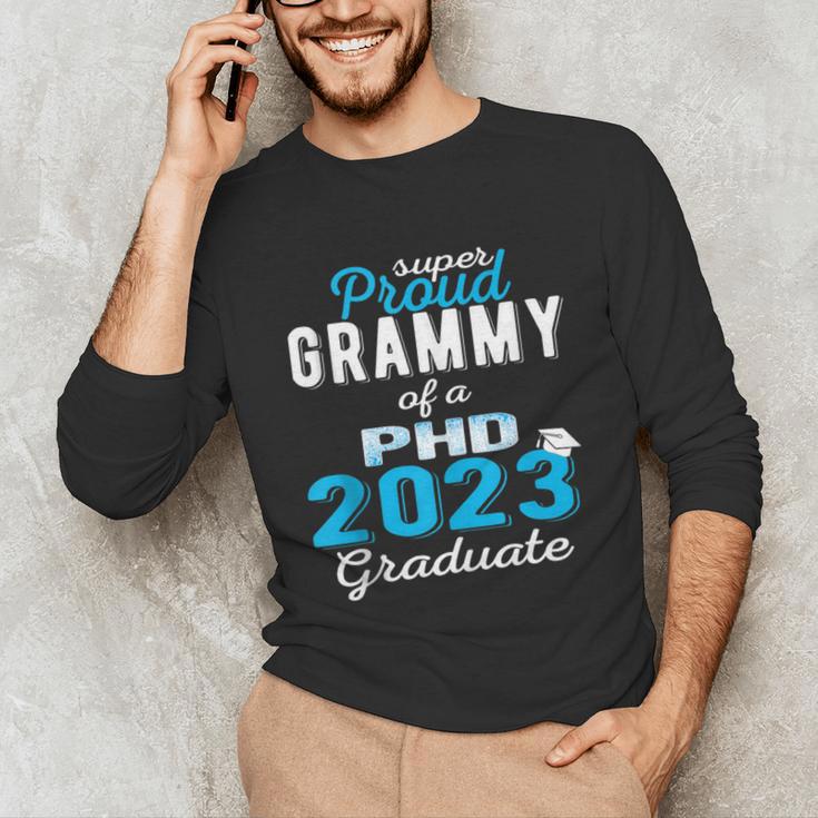 Proud Grammy Class Of 2023 PHD Graduate Doctorate Graduation Unisex Long Sleeve T-Shirt