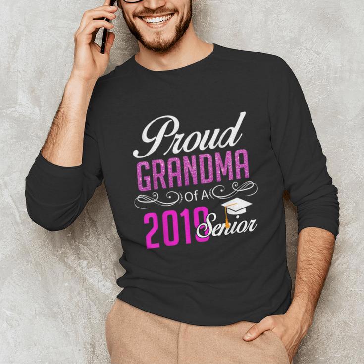 Proud GRANDMA Of A Class 2019 Senior Graduation Unisex Long Sleeve T-Shirt