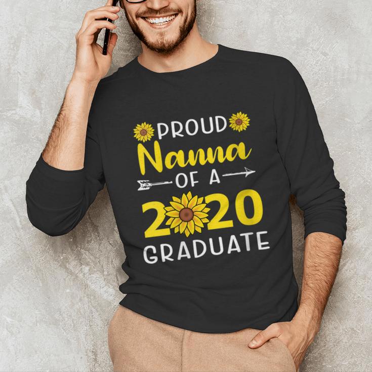 Proud Nanna Of 2020 Graduate Class Of 2020 Graduation Unisex Long Sleeve T-Shirt