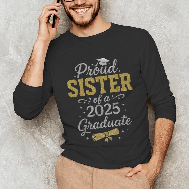 Proud Sister Of a 2025 Graduate Senior Graduation Women Unisex Long Sleeve T-Shirt