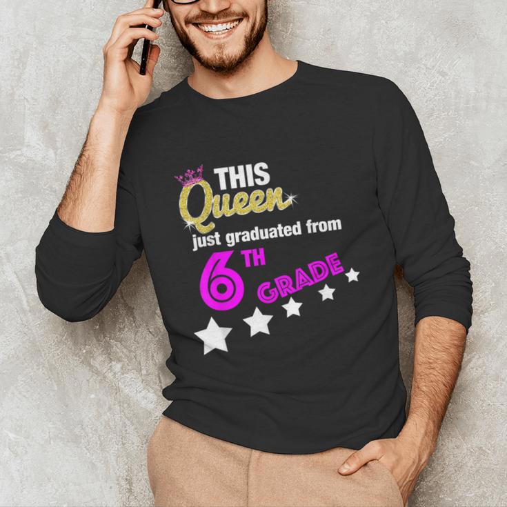 Queen 6th Grade Graduation For Girls Unisex Long Sleeve T-Shirt