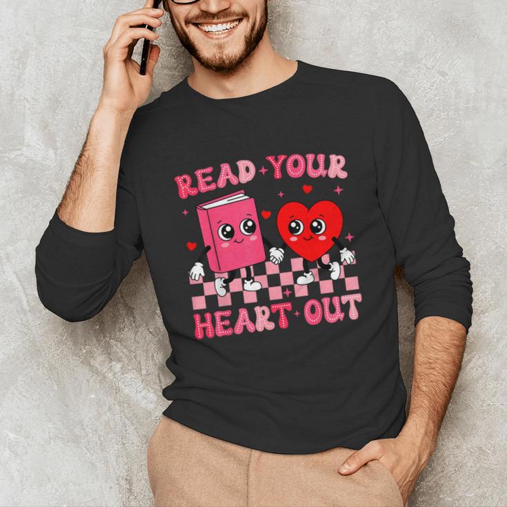 Read Your Heart Out Cute Reading Book Lover Unisex Long Sleeve T-Shirt