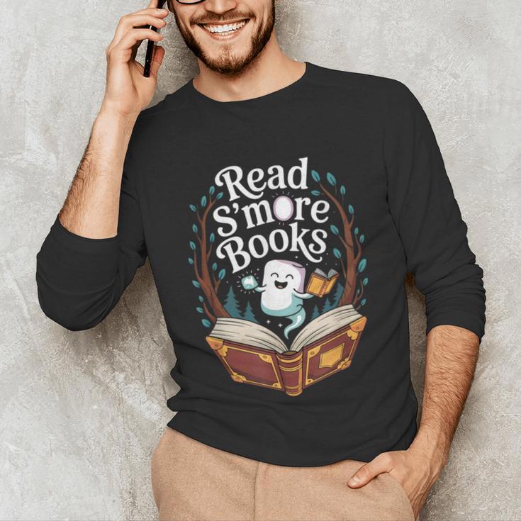 Read S'More Books Camping Outdoors Travel Campfire Unisex Long Sleeve T-Shirt