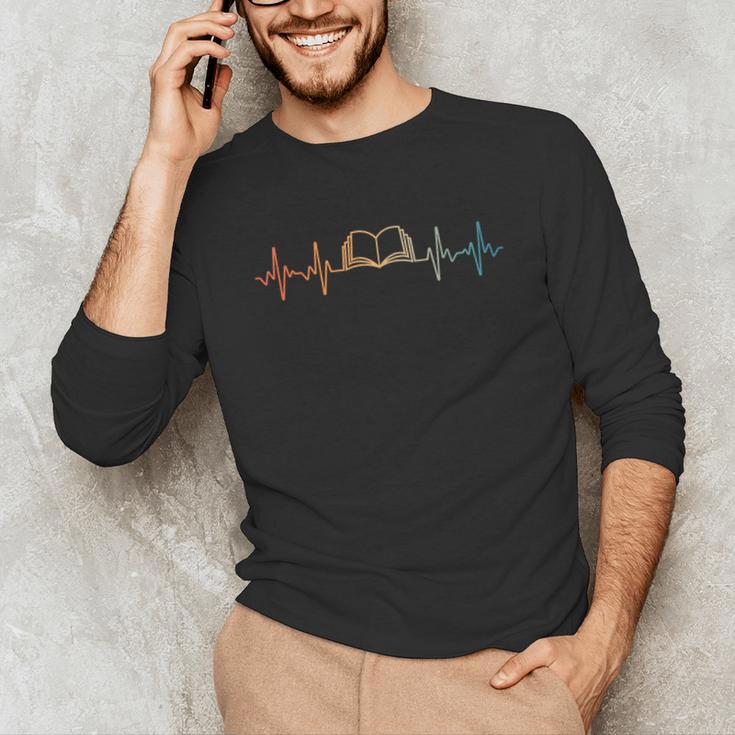 Reading Art For Men Women Bookworm Reader Book Lover Unisex Long Sleeve T-Shirt