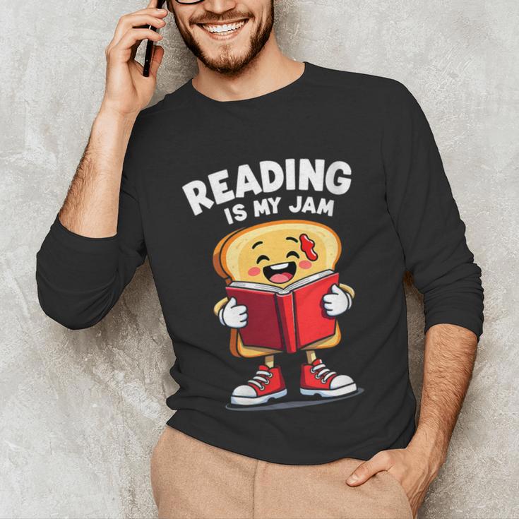 Reading Is My Jam I Love To Read Books Unisex Long Sleeve T-Shirt Reading Is My Jam I Love To Read Books Unisex Long Sleeve T-Shirt