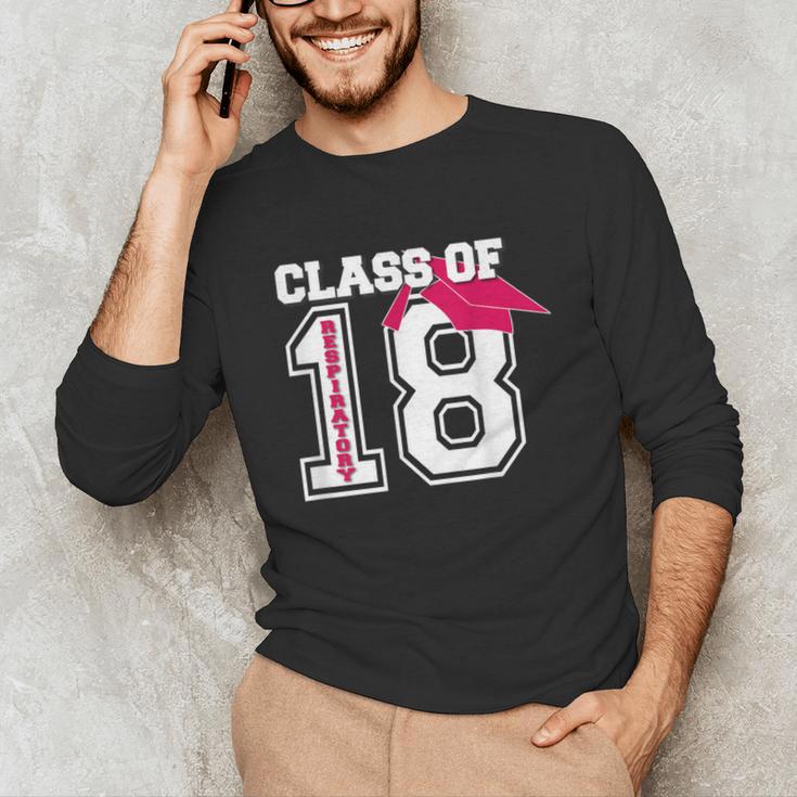 Respiratory Therapist Graduation Class Of 2018 Women RT Unisex Long Sleeve T-Shirt