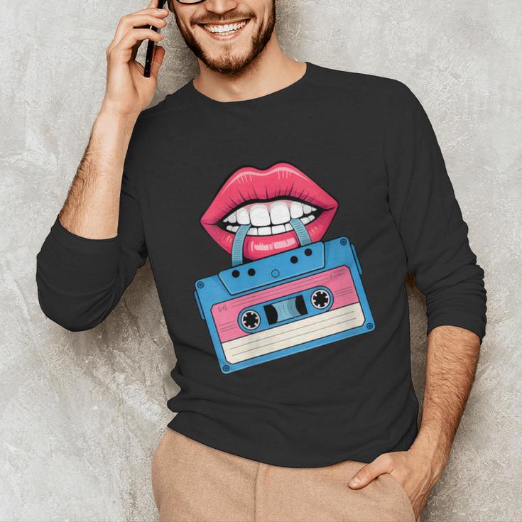 Retro 80s And 90s Cassette Perfect For Nostalgia Unisex Long Sleeve T-Shirt Retro 80s And 90s Cassette Perfect For Nostalgia Unisex Long Sleeve T-Shirt