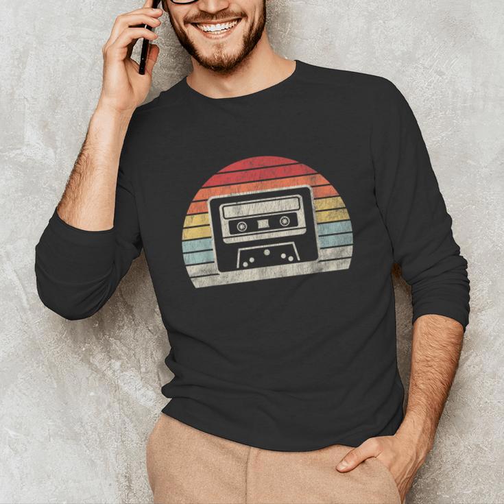 Retro Cassette Tape 80s 90s Nostalgia Unisex Long Sleeve T-Shirt