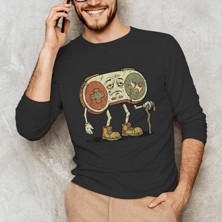 Retro Gamer 80s 90s Gaming Nostalgia Video Game Men Unisex Long Sleeve T-Shirt Retro Gamer 80s 90s Gaming Nostalgia Video Game Men Unisex Long Sleeve T-Shirt