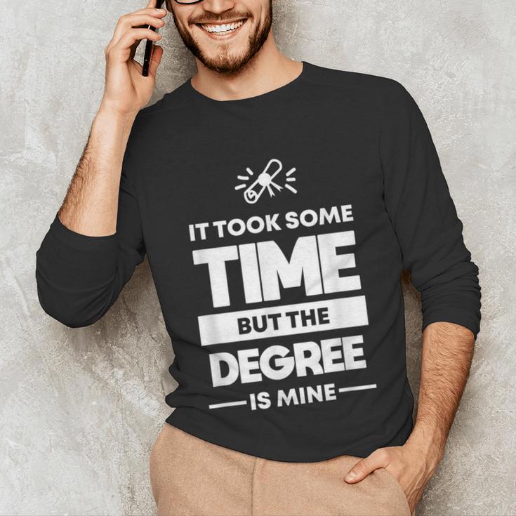 Returning Adult College Graduation T-Shirt Unisex Long Sleeve T-Shirt
