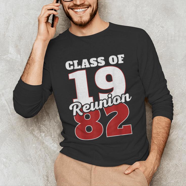 Reunion 1982 Class Of 1982 Reunion 82 Graduation 1982 Unisex Long Sleeve T-Shirt