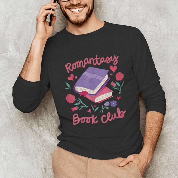 Romantasy Book Club Novel Reading Club Bibliophiles Fiction Unisex Long Sleeve T-Shirt