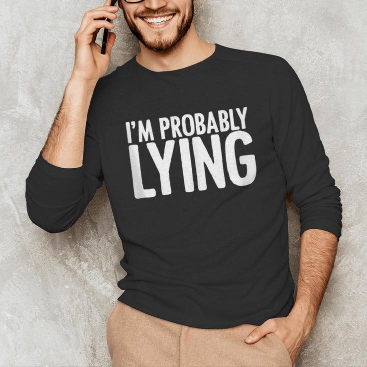 Sarcasm Humor Sassy Quote For Introvert People Unisex Long Sleeve T-Shirt Sarcasm Humor Sassy Quote For Introvert People Unisex Long Sleeve T-Shirt