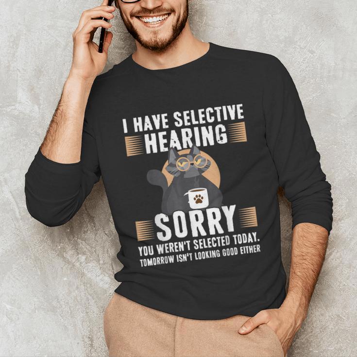 Sarcastic Joke For Introvert And Anti-Social Unisex Long Sleeve T-Shirt