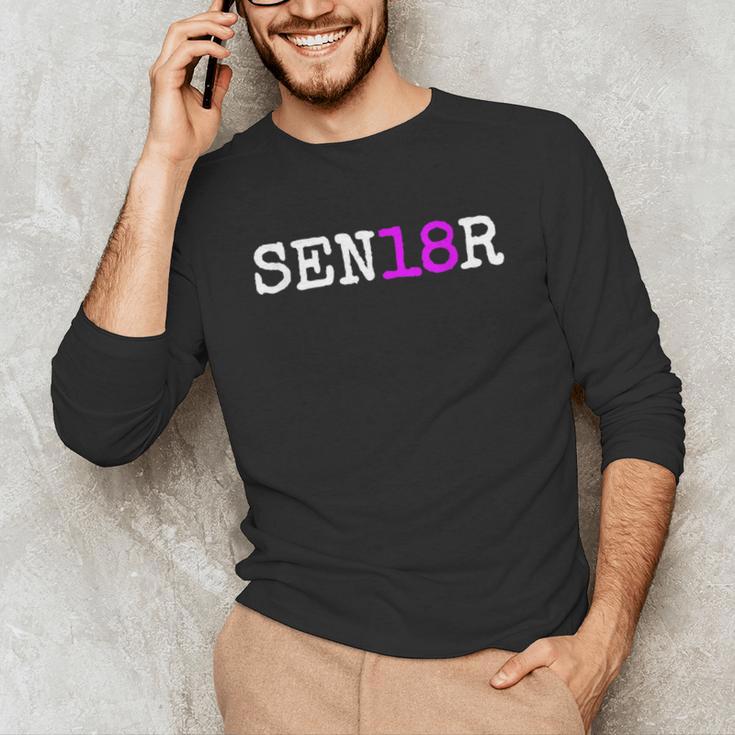 Senior 2018 TShirt Graduation Class Of 2018 Tee Shirt Unisex Long Sleeve T-Shirt