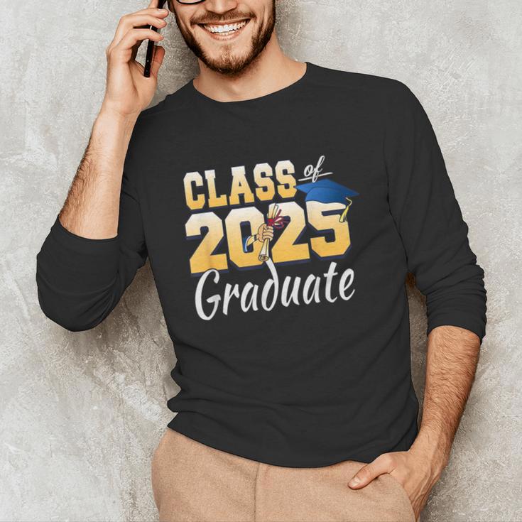 Senior 2025 Class Of 2025 Senior Graduate 2025 Graduation Unisex Long Sleeve T-Shirt