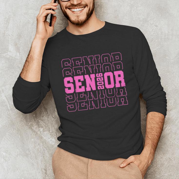 Senior 2026 Class Of 2026 Boys Girls Matching Graduation Unisex Long Sleeve T-Shirt