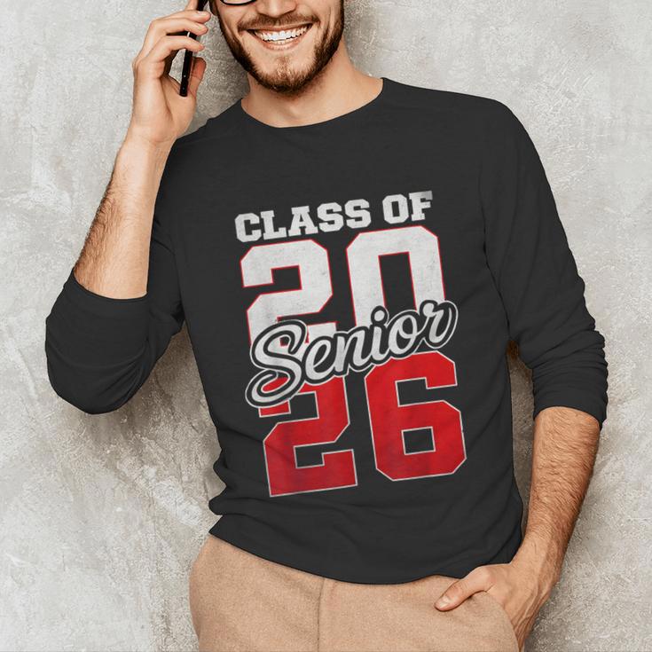 Senior 2026 Class Of 2026 Graduation 2026 Senior 26 Graduate Unisex Long Sleeve T-Shirt