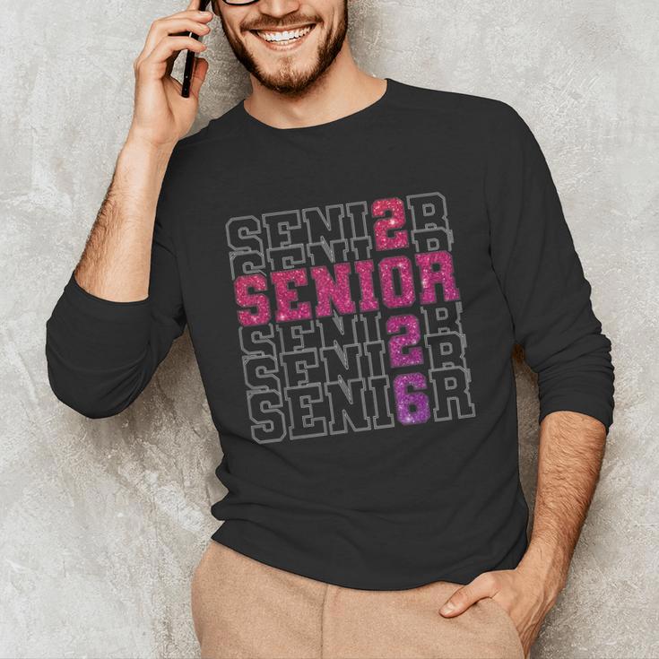 Senior 2026 Class Of 2026 Graduation 2026 Pink Girl Women Unisex Long Sleeve T-Shirt
