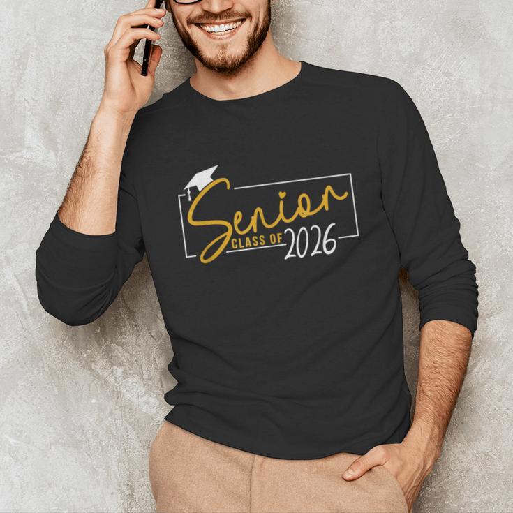 Senior 2026 Class Of 2026 Seniors Graduation School Senior Unisex Long Sleeve T-Shirt