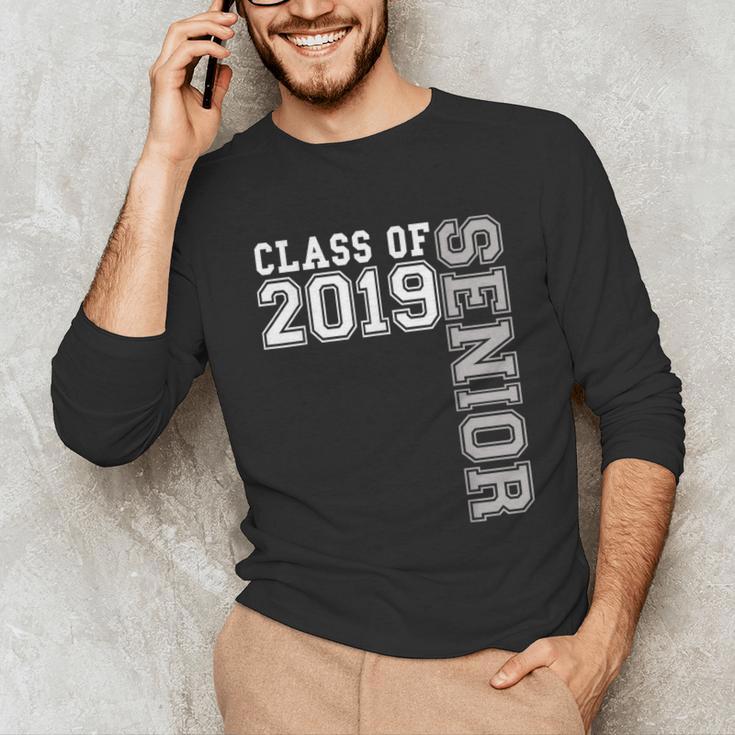 Senior Class Of 2019 19 Shirt High School Graduation Unisex Long Sleeve T-Shirt