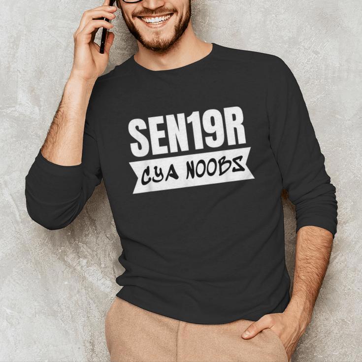 Senior Class 2019 Shirt High School Graduation Geek Unisex Long Sleeve T-Shirt
