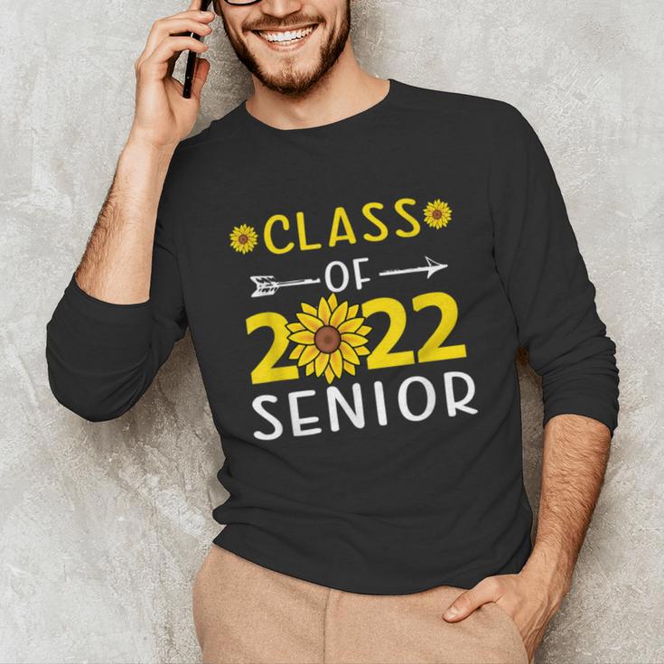 Senior Class Of 2022 Sunflower Graduation Seniors 22 Unisex Long Sleeve T-Shirt