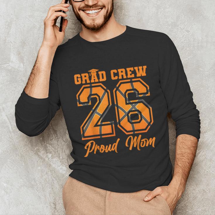 Senior Mom Class Of 2026 Basketball Mom Graduation Unisex Long Sleeve T-Shirt
