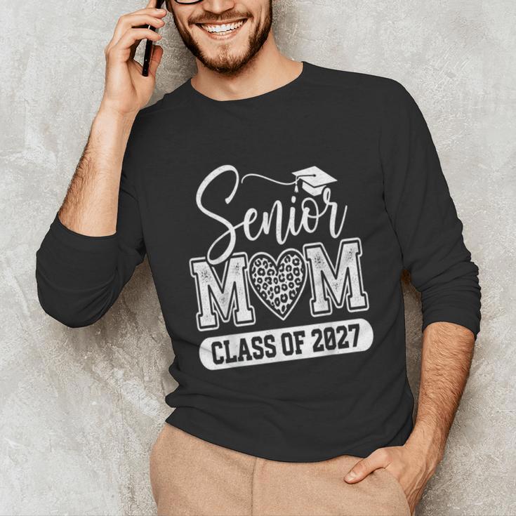 Senior Mom Class Of 2027 Senior Mama 2027 Graduation Unisex Long Sleeve T-Shirt