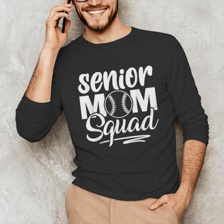 Senior Mom Squad Baseball Class Of 2023 Graduation Unisex Long Sleeve T-Shirt