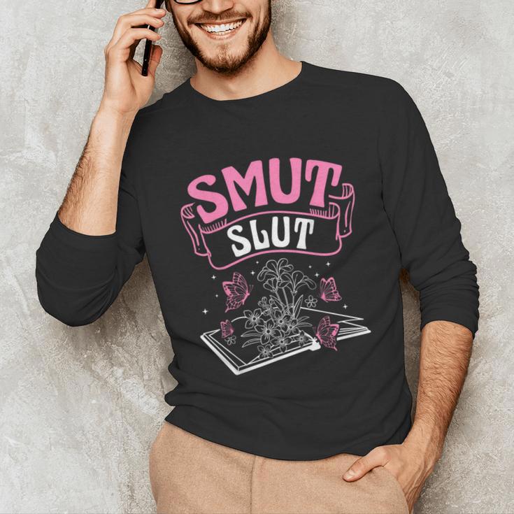 SMUT Slut Provocative Literature Book Club Book Reading Unisex Long Sleeve T-Shirt