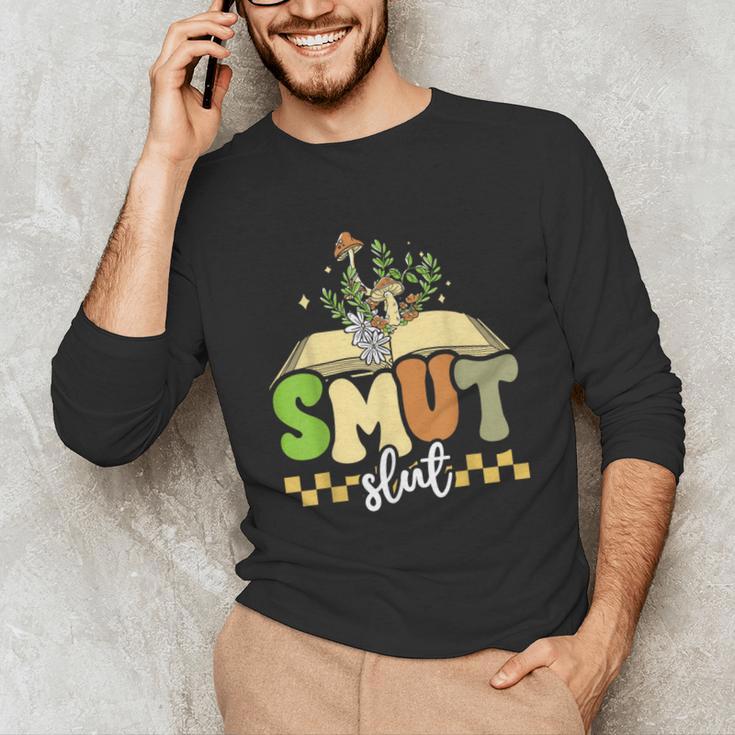 Spicy Book Lover Smut Slut Romance Reading Librarian Unisex Long Sleeve T-Shirt Spicy Book Lover Smut Slut Romance Reading Librarian Unisex Long Sleeve T-Shirt