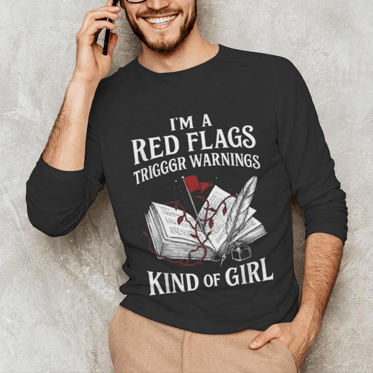 Spicy Book Reader Morally Gray Dark Romance Bookish Unisex Long Sleeve T-Shirt