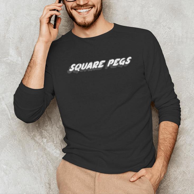 Square Pegs 1980's Television Show 80's Nostalgia Unisex Long Sleeve T-Shirt Square Pegs 1980's Television Show 80's Nostalgia Unisex Long Sleeve T-Shirt