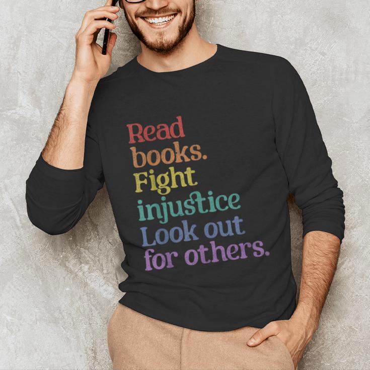 Stop Book Banning Pro Library Unisex Long Sleeve T-Shirt