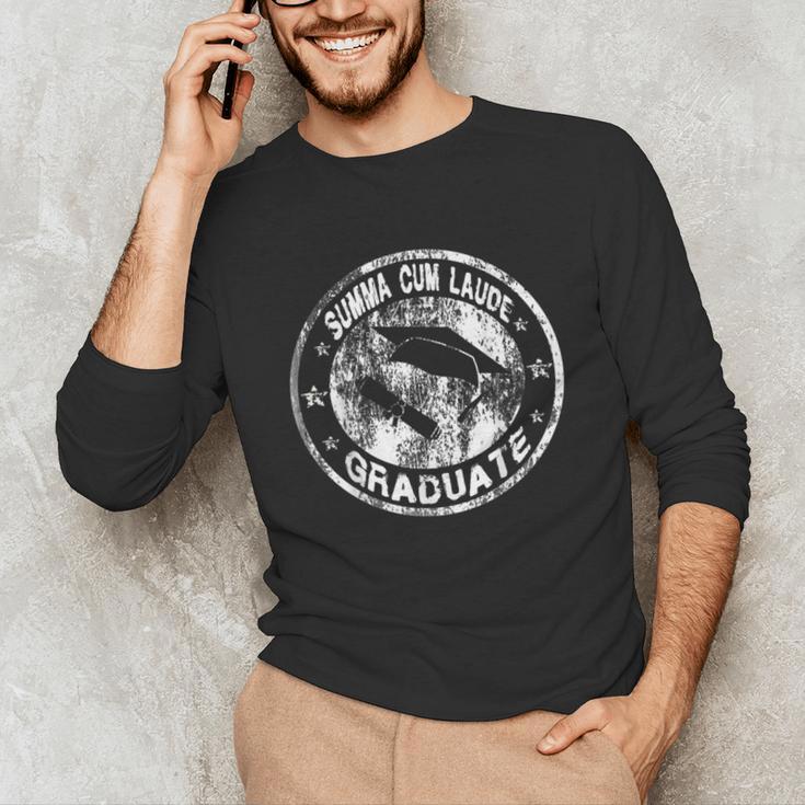 Summa Cum Laude Graduate GraduationShirt Men Women Unisex Long Sleeve T-Shirt
