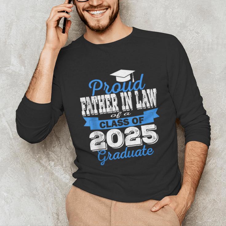 Super Proud Father In Law Of 2025 Graduate Graduation Family Unisex Long Sleeve T-Shirt
