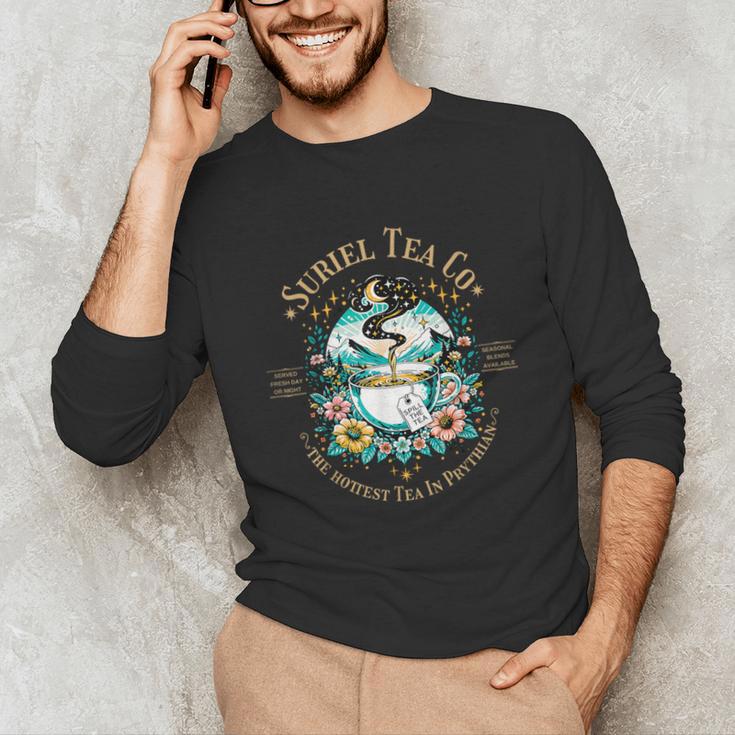Suriel Tea Spicy Fantasy Romantasy Readers Booktok Bookish Unisex Long Sleeve T-Shirt