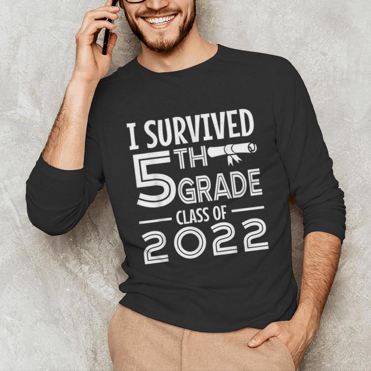 I Survived 5th Grade Class Of 2022 Graduation Student Unisex Long Sleeve T-Shirt