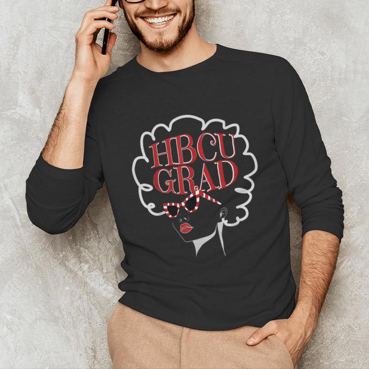 Historical College Graduation HBCU Grad Black Queen Unisex Long Sleeve T-Shirt