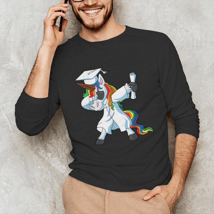 Unicorn Student Graduation 2022 Boys Girls Teenagers Teen Unisex Long Sleeve T-Shirt