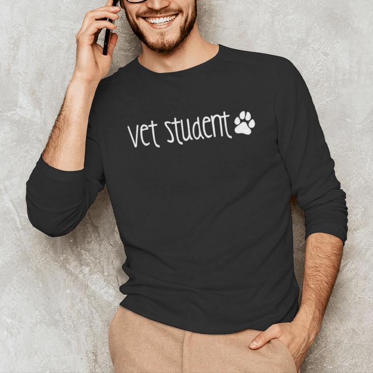Vet Student Shirt Cute Veterinarian Tech Graduation Unisex Long Sleeve T-Shirt