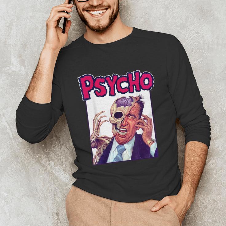 Vintage Movie Horror Poster Comic Book Graphic Film Night Unisex Long Sleeve T-Shirt Vintage Movie Horror Poster Comic Book Graphic Film Night Unisex Long Sleeve T-Shirt