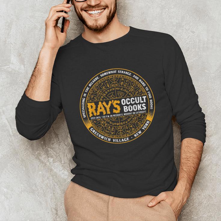 Vintage Quote Ray's Occult Retro Spiritual Books Unisex Long Sleeve T-Shirt