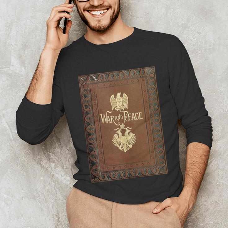 War And Peace Book Cover Unisex Long Sleeve T-Shirt