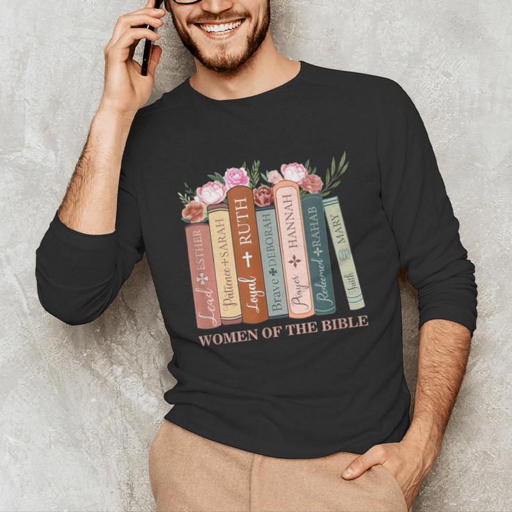 Women Of The Bible Christian Books Full Color Unisex Long Sleeve T-Shirt